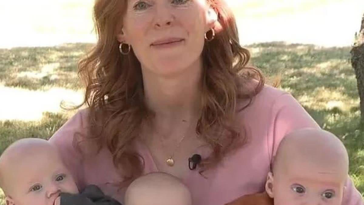 Mãe engravida de trigêmeos naturalmente - Reprodução/TODAY Parents