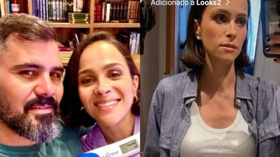 Esposa de Juliano Cazarré compartilhou como está a barriga na sexta gestação - Reprodução/Instagram