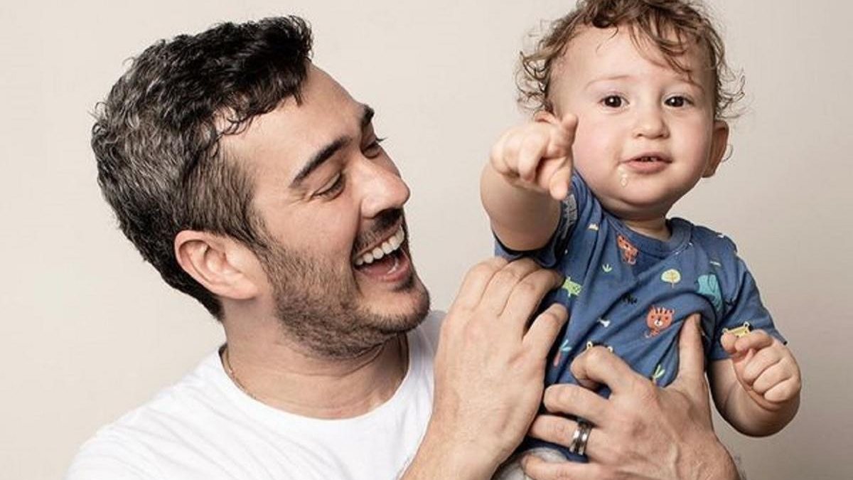 Marcos Veras se declarou para o filho de 1 ano - Reprodução / Instagram