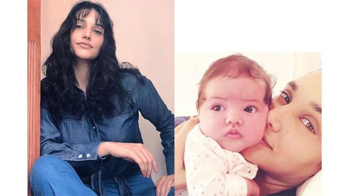Debora Nascimento aparece amamentando a filha - Reprodução/Instagram @debranascimento