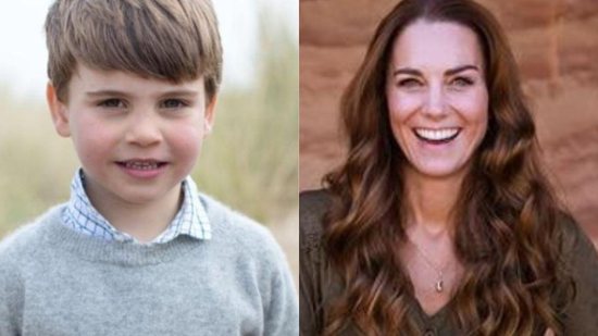 Kate Middleton ao lado dos filhos - Reprodução/Instagram