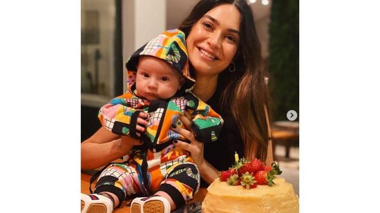 Thaila Ayala com o filho Francisco - Reprodução/Instagram