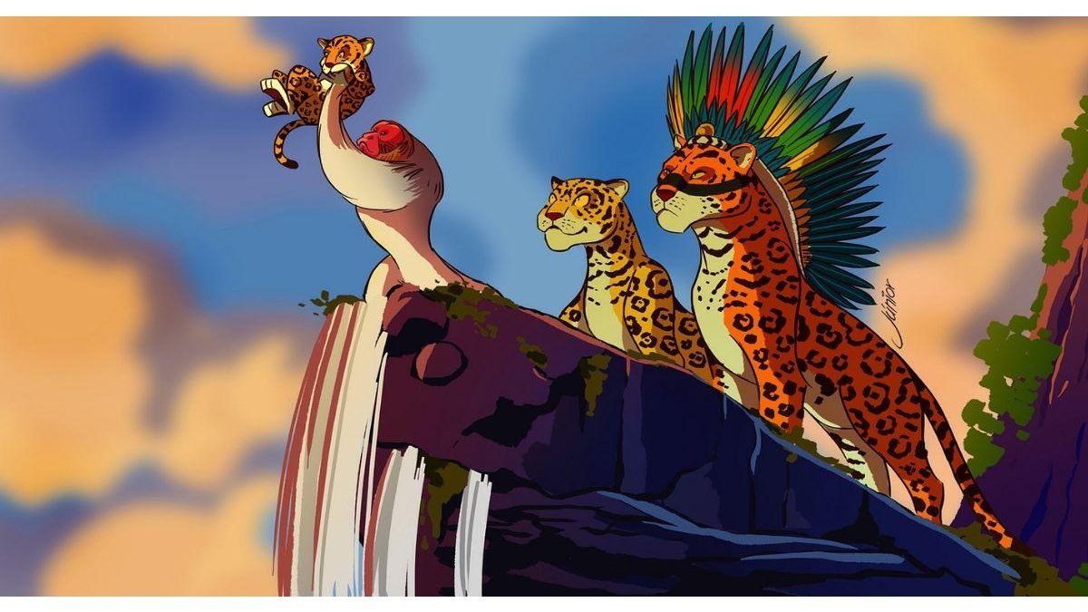 Artista faz releitura do filme “O Rei Leão” - reprodução / Instagram