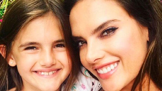 Alessandra Ambrosio e a filha mais velha, Anja Louise - Reprodução/Instagram