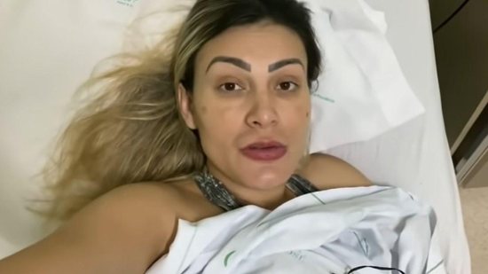 Andressa conta que os ductos de leite foram fragilizados pelas seis operações cirúrgicas que realizou nas mamas - Reprodução/instagram
