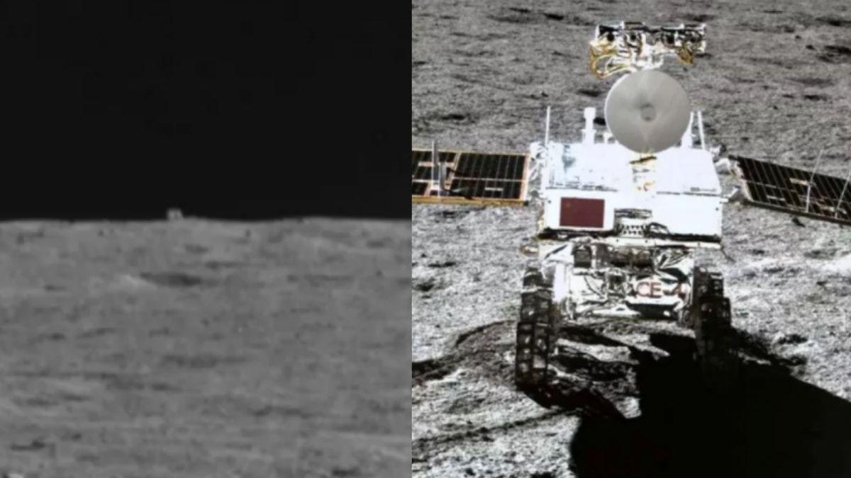 Sonda chinesa encontra cubo na Lua - Reprodução / Our Space