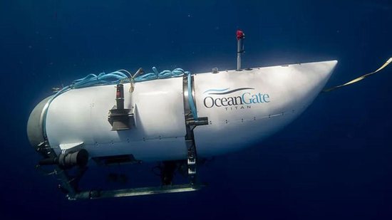 A Guarda Costeira encontrou os destroços do submarino Titan - Divulgação