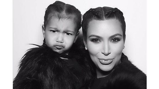 Kim Kardashian divertiu os fãs - Reprodução/ Instagram