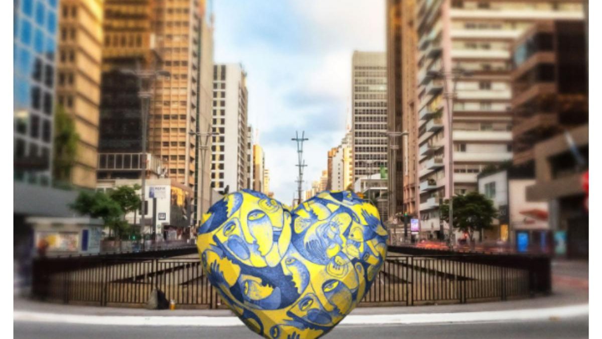 As esculturas serão espalhadas por toda São Paulo - Divulgação/ Art of Love 2021