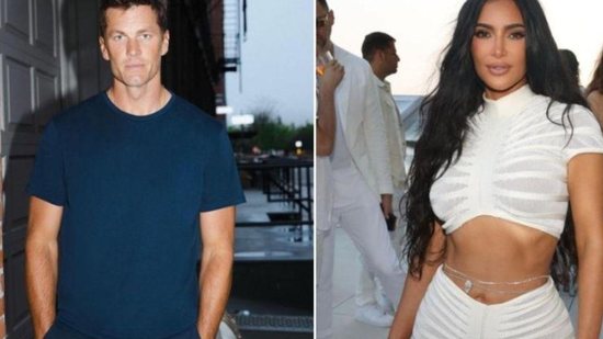 Ex de Gisele Bündchen, Tom Brady estaria namorando com Kim Kardashian, segundo site - Reprodução/Instagram