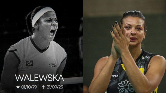 Walewska Oliveira, campeã olímpica de vôlei, que morreu aos 43 anos, saiu da seleção brasileira para ter mais tempo com a família - Reprodução/Instagram