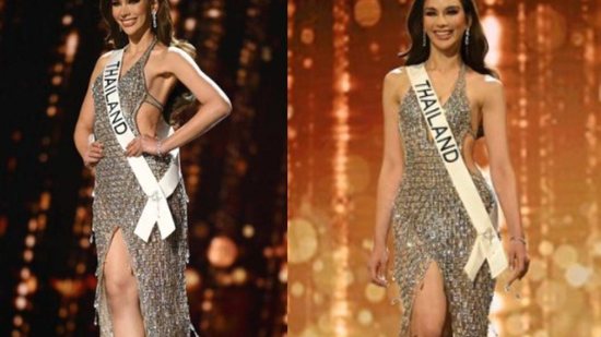Imagem Lindo demais! Miss Tailândia homenageia o pai usando vestido feito de lacres de latinha
