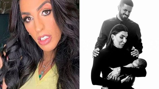 Pepita e Kayque são pais de Lucca Antonio, de 7 meses - Reprodução Instagram