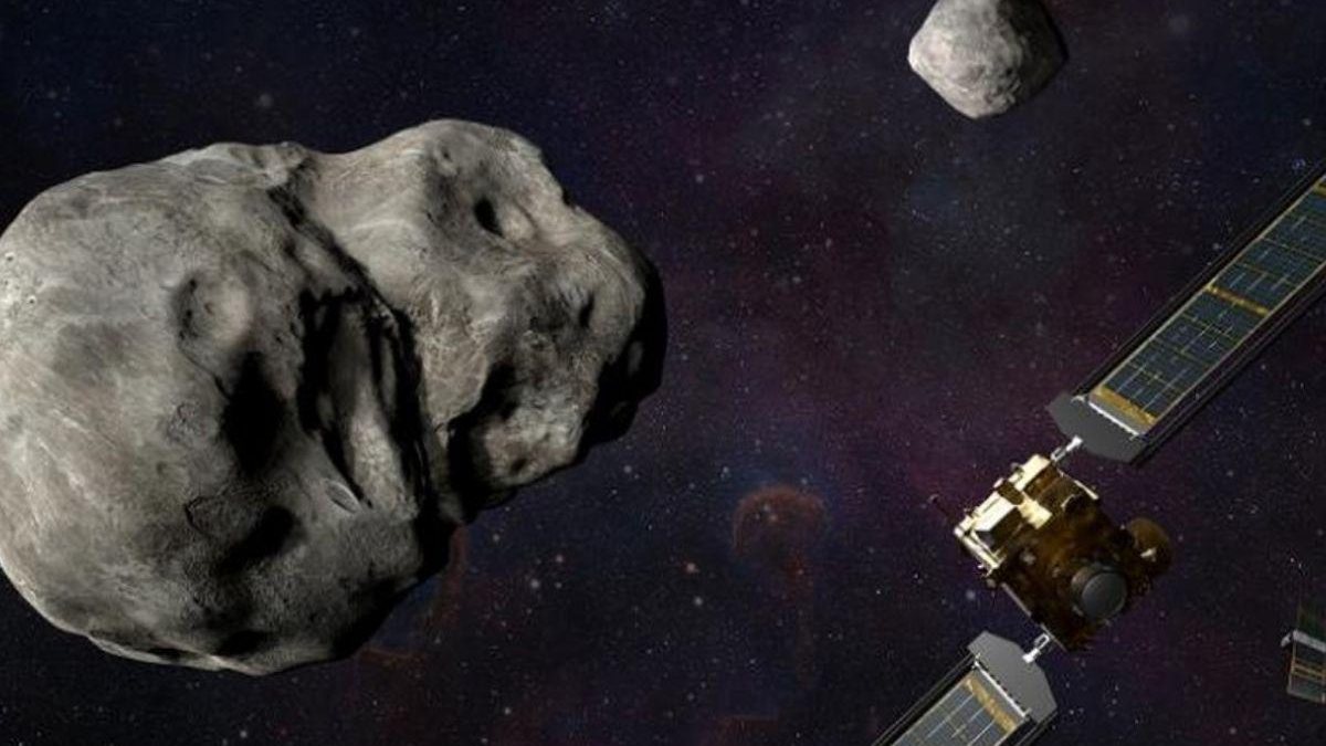 Ilustração da Nasa sobre o asteroide gigante - Reprodução Nasa/JPL-Caltech