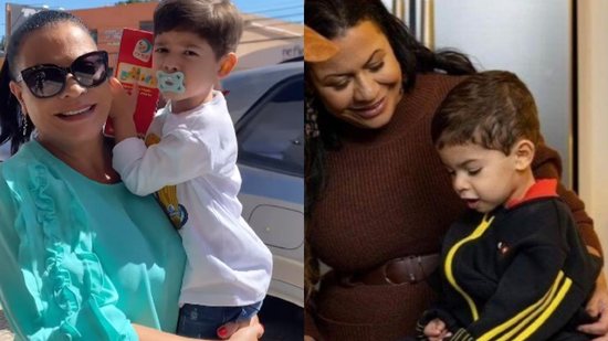 Leo tinha apenas 1 ano quando a mãe, Marília Mendonça, faleceu em um acidente de avião, em 2021 - Reprodução/ Instagram