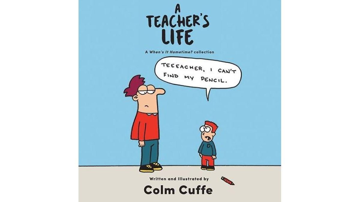 Colm Cuffe retratou em quadrinhos como é ser professor de crianças (Foto: Reprodução / Instagram 