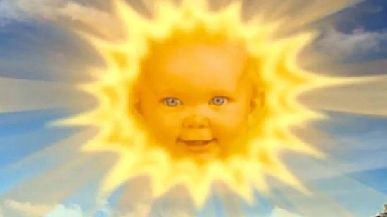Bebê sol de Teletubbies - Reprodução/Instagram
