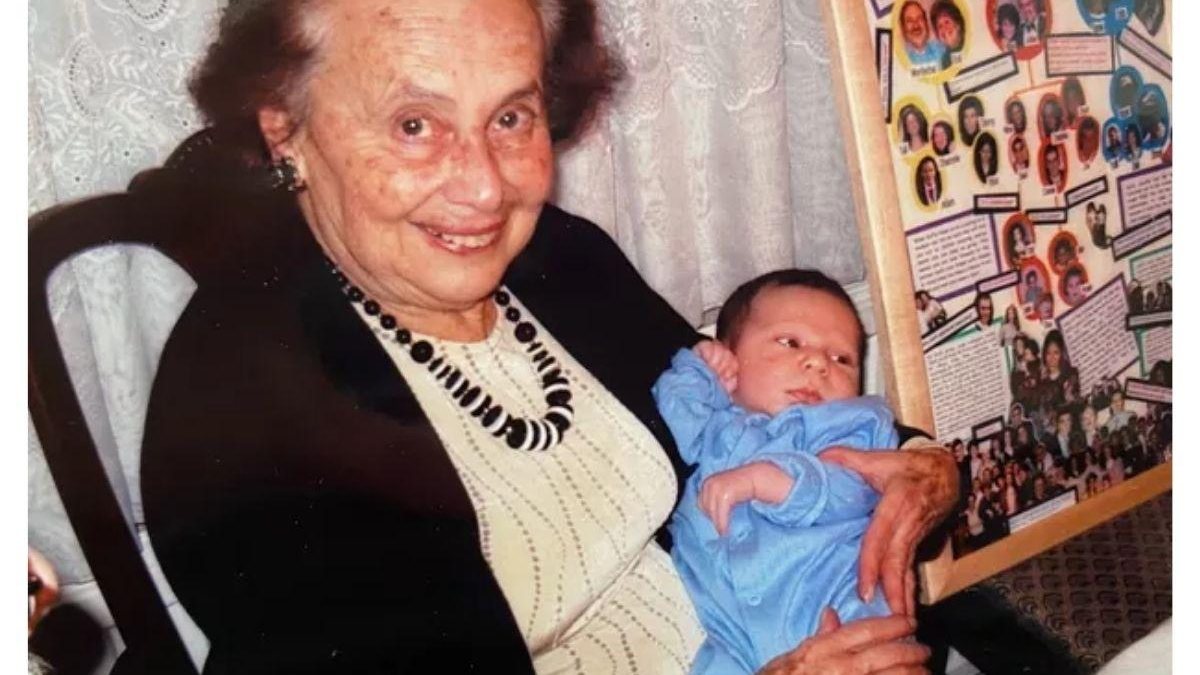 Lily possui 98 anos, 3 filhos, 10 netos e, agora, 35 bisnetos - Reprodução/ Arquivo Pessoal/ Daily Mail