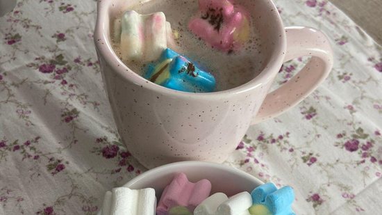 Receita de chocolate quente com marshmallow - Arquivo Pessoal