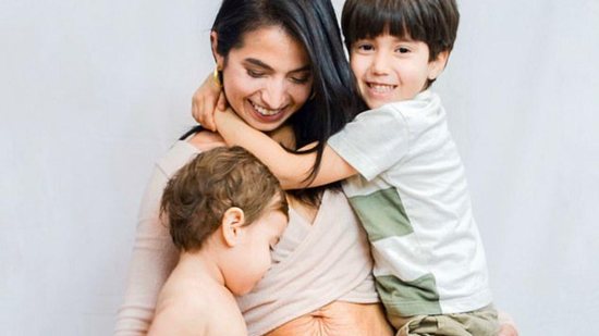 Julieta e os filhos - Reprodução / Daily Mail / MDWfeatures / Julieta Torres
