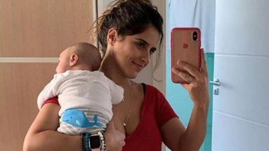 Camilla Camargo é mãe de Joaquim, de 2 meses - Reprodução/Instagram
