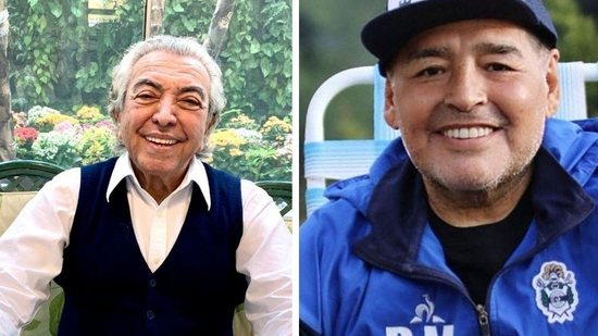 Mauricio de Sousa criou desenho em homenagem a Maradona, mas não teve continuidade - Reprodução / Instagram