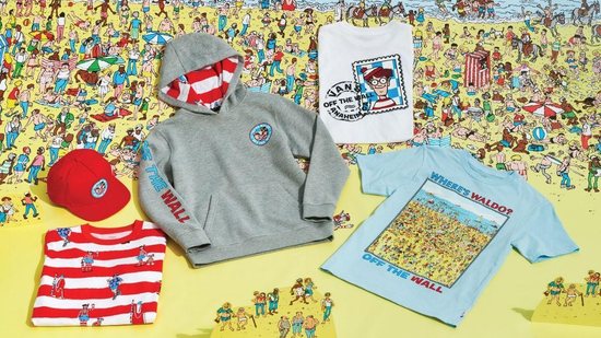 Vans lança coleção de tênis e camisetas da série “Onde está Wally - divulgação