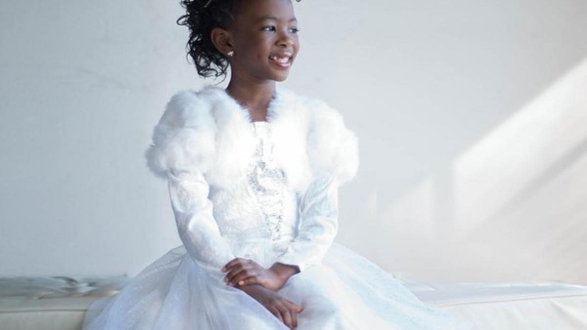 Morgan aos 7 anos escrever livro sobre princesas negras reais - Reprodução