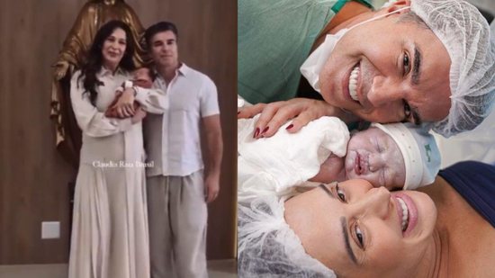 Claudia Raia deixa a maternidade com o filho - Reprodução/Instagram @ claudiaraiabrasil