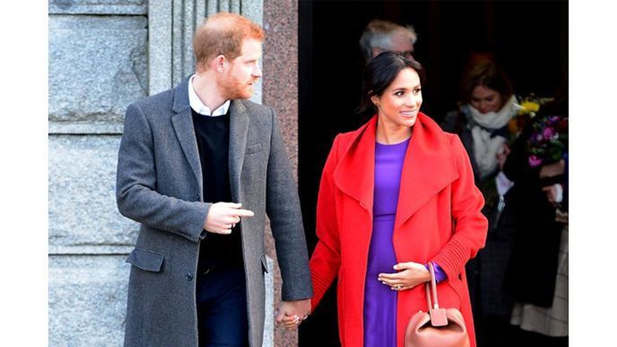 Meghan Markle grávida e Príncipe Harry - Getty Images