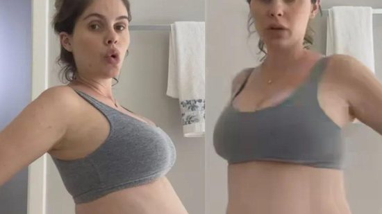 Bárbara Evans mostra evolução da gravidez - Reprodução/ Instagram