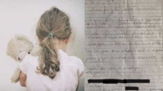 Filhas escreveram carta pedindo soltura de pai de prisão em Goiás - Reprodução/Metropoles