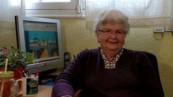 Avó de 91 anos aprende a mexer no computador e conquista fãs com desenho digital - reprodução Instagram