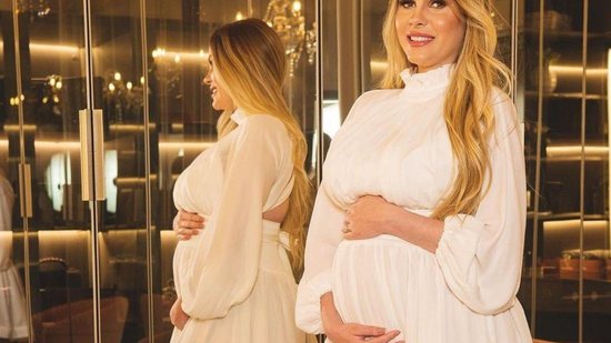 Bárbara Evans está na reta final da gravidez - Reprodução/ Instagram