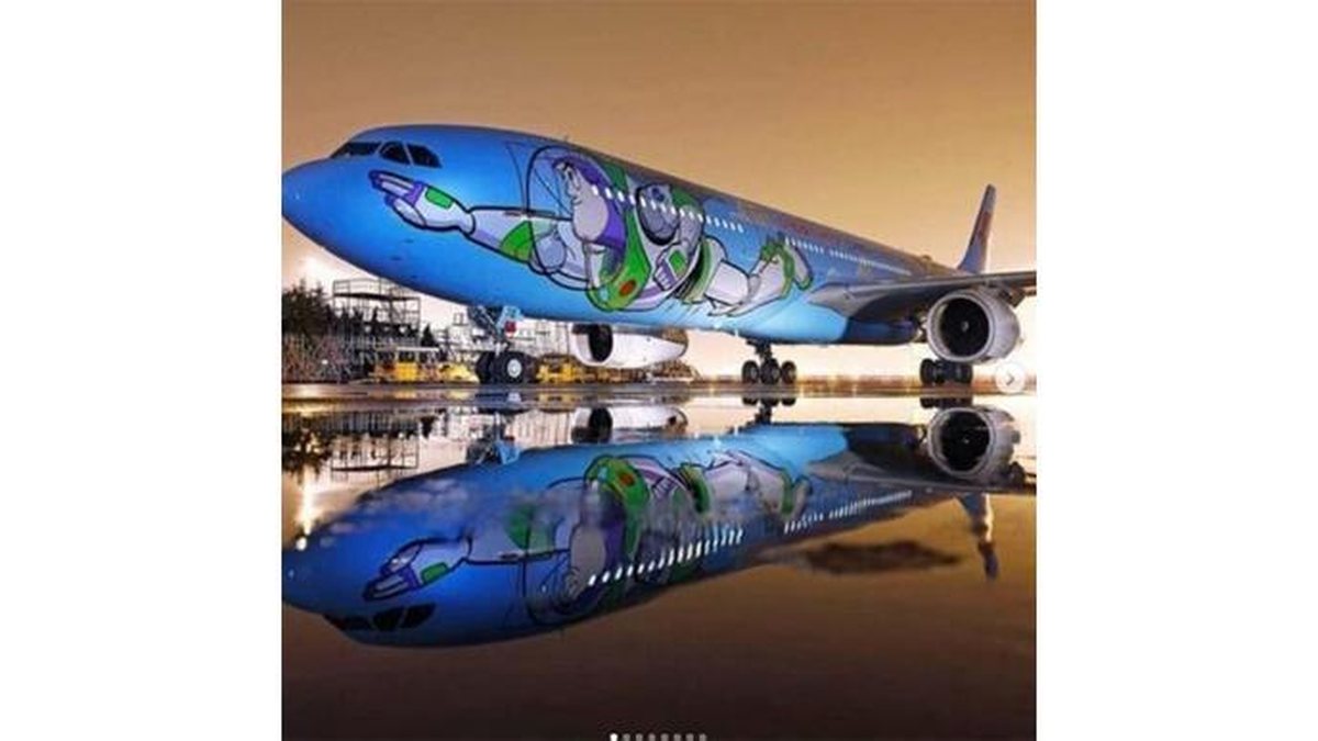 Avião do Toy Story? - Divulgação