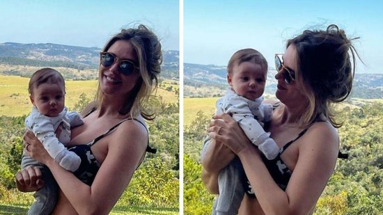 Rafa Brites mostra barriga do pós-parto do segundo filho: “Sempre foi assim” - Reprodução/Instagram