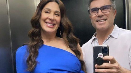 Claudia Raia exibe barriga de grávida na piscina - Reprodução/Instagram