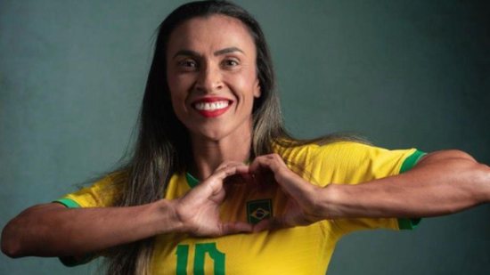Jogadora Marta fala sobre Copa do Mundo - Reprodução/ Instagram