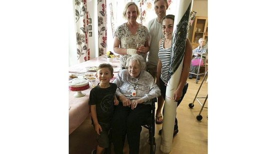 Rita tem 99 anos de idade - Captura de tela / Daily Mail
