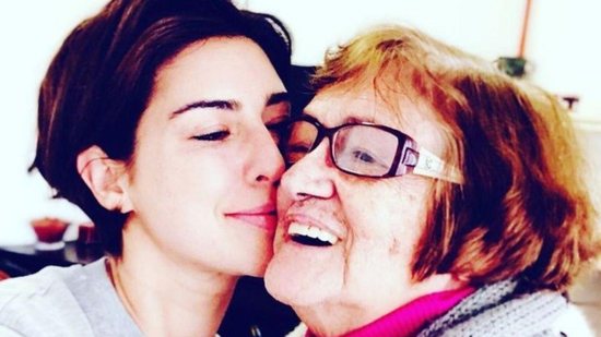 Fernanda Paes Leme ao lado da avó - Reprodução/ Instagram