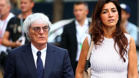 Bernie Ecclestone é casado com Fabiana Flosi desde 2012 — (Foto: Reprodução/ Instagram @