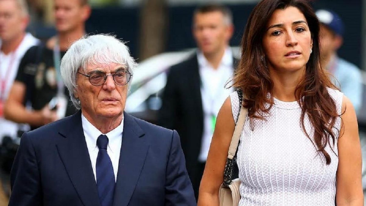 Bernie Ecclestone é casado com Fabiana Flosi desde 2012 — (Foto: Reprodução/ Instagram @