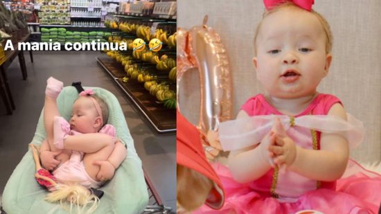 Bebê aparece fazendo ‘acrobacia’ no ultrassom e mania continua após nascimento - Reprodução/ Instagram