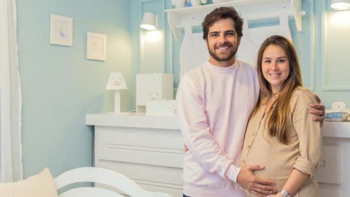Bernardo e Julia receberam o primeiro filho com um quarto super especial - Divulgação / Grão de Gente