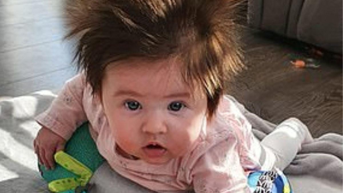 A bebê viralizou nas redes sociais - reprodução / Daily Mail / Instagram @sirrodstewart