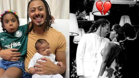 Ator da Globo recebe críticas após terminar casamento e deixar filha de 4 meses - Reprodução/Instagram