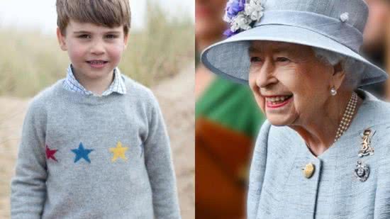 Louis é o filho mais novo do casal real - Reprodução Getty Images
