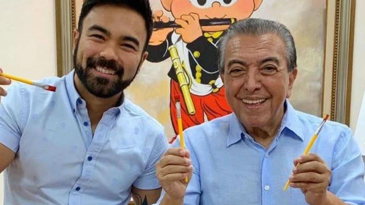 Aos 87 anos, Maurício de Sousa aparece animado dançando com o filho: “Lançando trend” - Reprodução/Instagram
