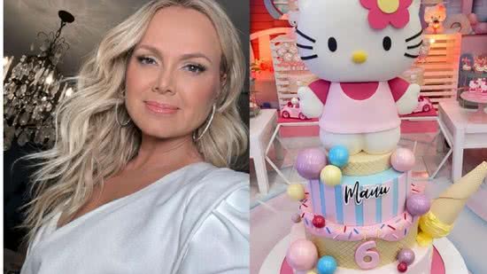 Eliana escolhe decoração com tema da Hello Kitty para aniversário da filha - Reprodução/Instagram