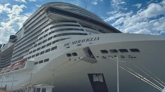 O MSC Meraviglia é um dos maiores navios da linha - Arquivo Pais&Filhos/ Divulgação